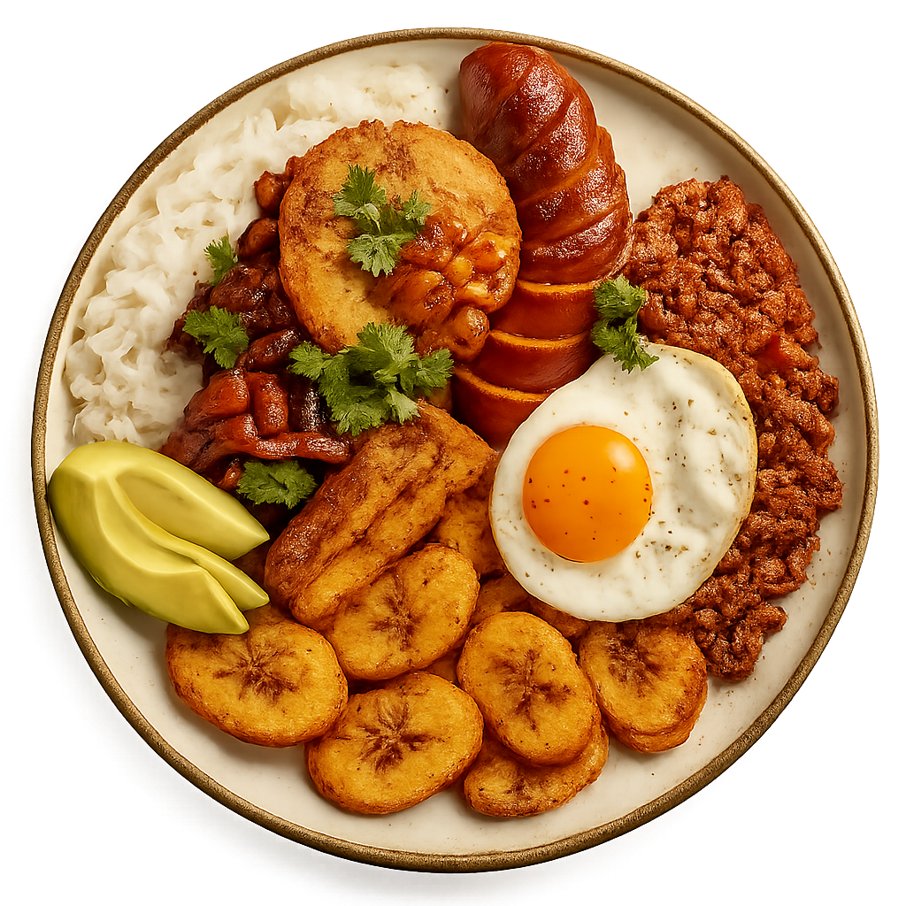 Bandeja paisa de Piko Riko
