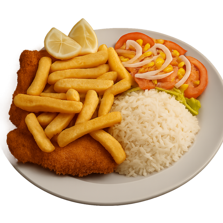 Chuleta empanada de cerdo de Piko Riko